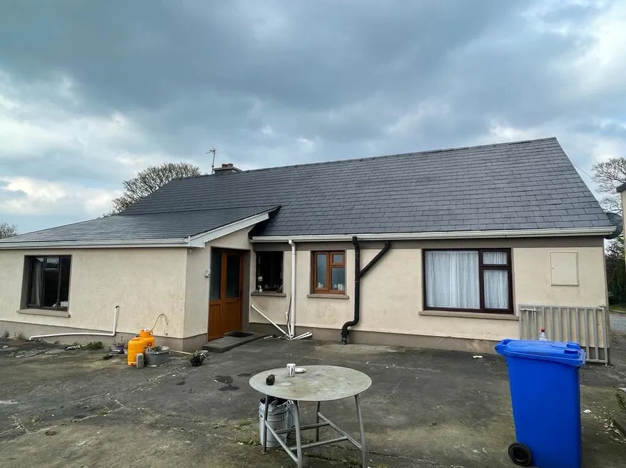 The same bungalow with its roof cleaned and re-coloured, Flaherty Roof and Driveways